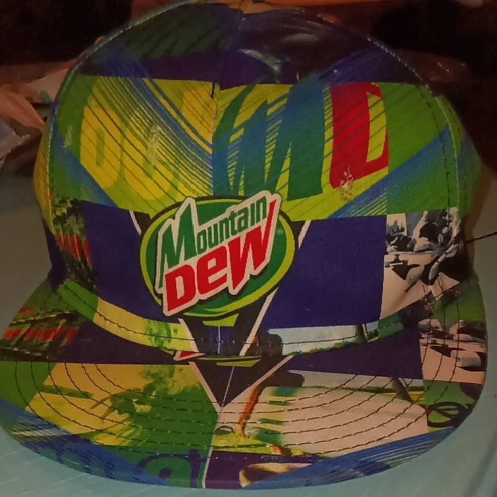 Mountain Dew Multicolor Snapback Hat